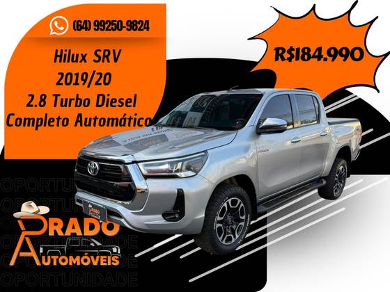 TOYOTA HILUX 2.8 SRV 4X4 CD 16V DIESEL 4P AUTOMÁTICO